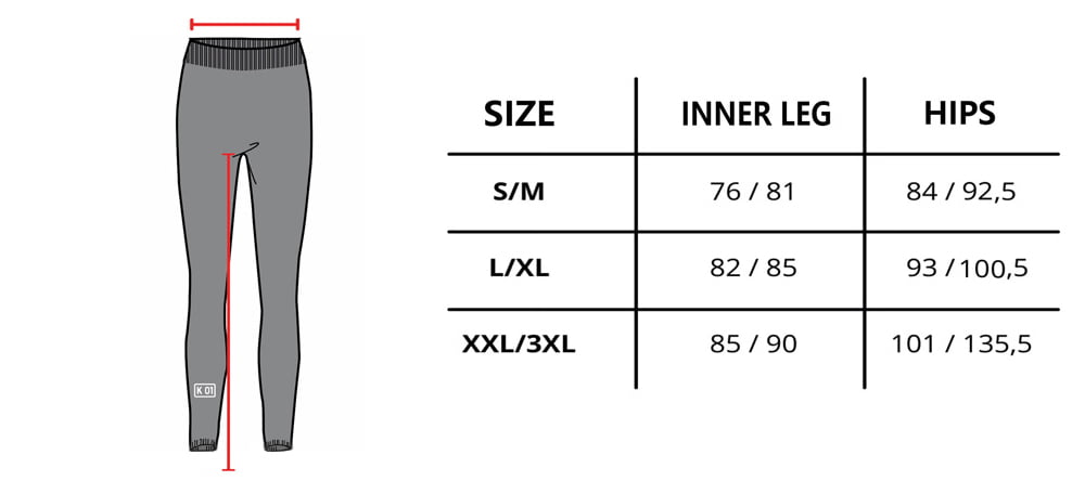 K01 Merino Wool & Silver Yarn Base Layer/ Undergarment
