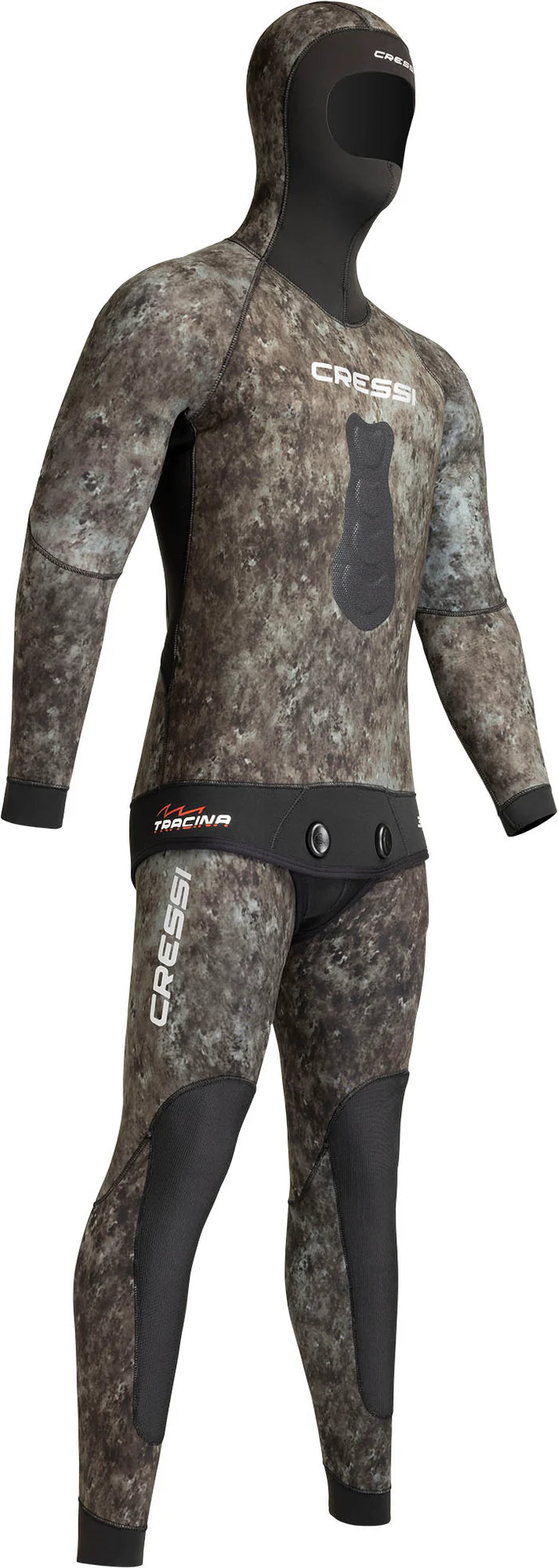 Cressi Tracina Open Cell Camo Wetsuit 5mm 2-PC - Men