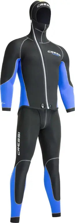 Cressi Medas Neoprene Wetsuit with Hood 2-Piece 5mm - Men