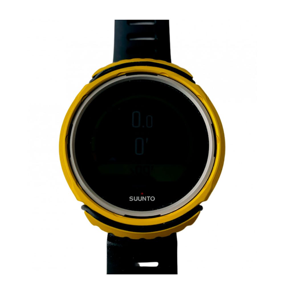 Suunto D5 潜水电脑,配有可选的 Tank Pod 和 AMX Teknology Protector