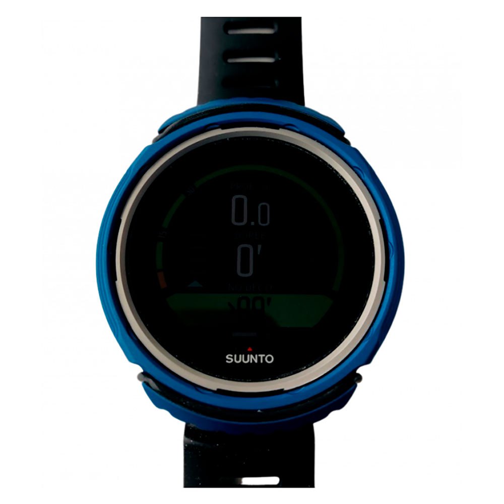 Suunto D5 潜水电脑,配有可选的 Tank Pod 和 AMX Teknology Protector