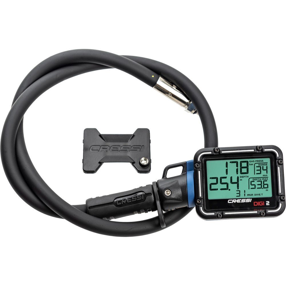 Cressi Digi2 Digital pressure gauge and depth gauge Console - Infinity DiveCressi Digi2 Digital pressure gauge and depth gauge ConsoleCressi