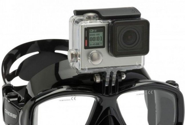 Cressi Action Dive Mask with GoPro Mount