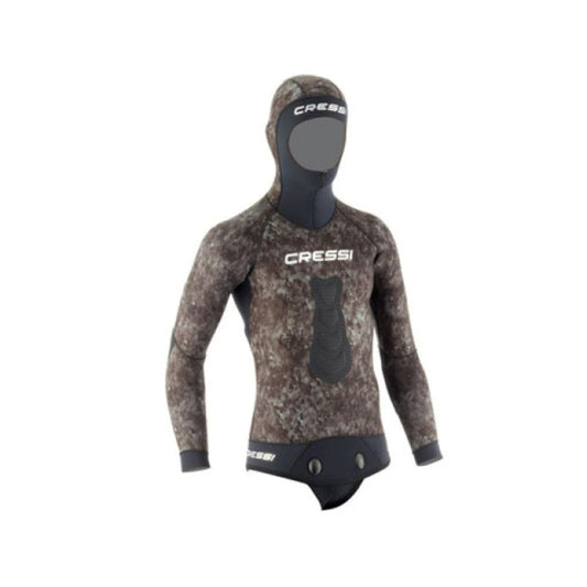 Cressi Tracina Open Cell Camo Wetsuit 7mm 2 - PC or Jacket or Pants - Men - Infinity DiveCressi Tracina Open Cell Camo Wetsuit 7mm 2 - PC or Jacket or Pants - MenCressi