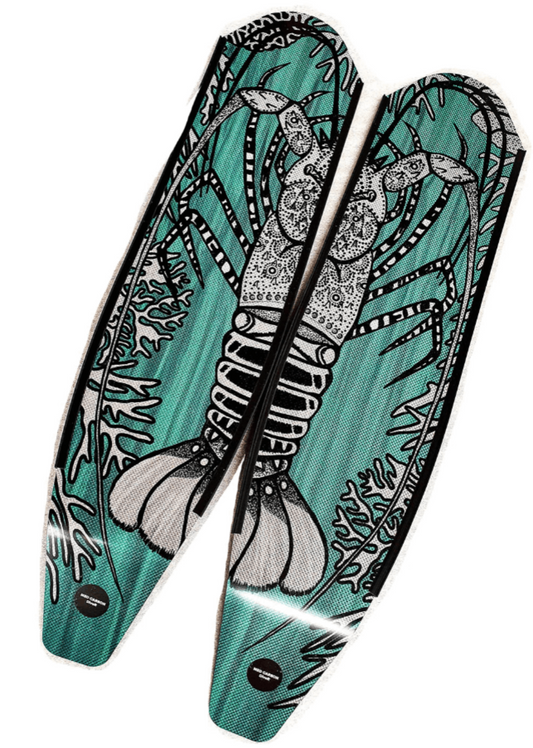 DiveR - Cray Fish by Nadia Dora Free Diving Fin Blades - Infinity DiveDiveR - Cray Fish by Nadia Dora Free Diving Fin BladesDiveR