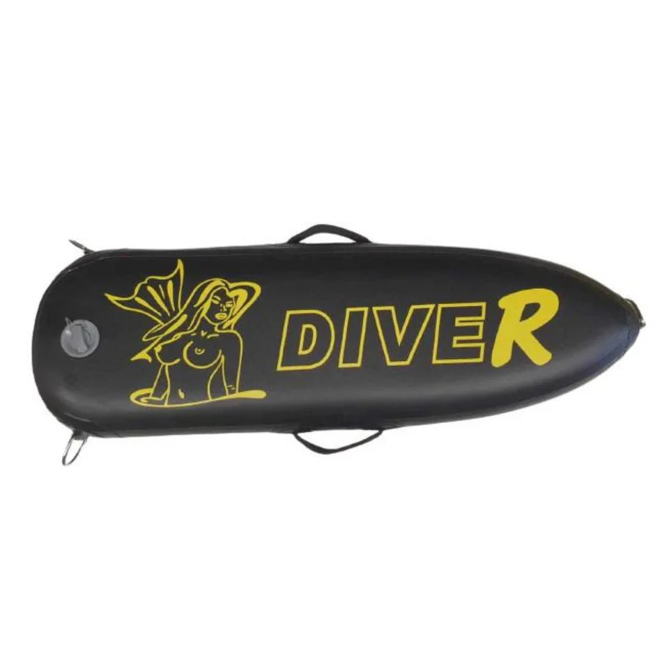 DiveR Diver Spear Float 45L - Yellow or Black - Infinity DiveDiveR Diver Spear Float 45L - Yellow or BlackDiveR