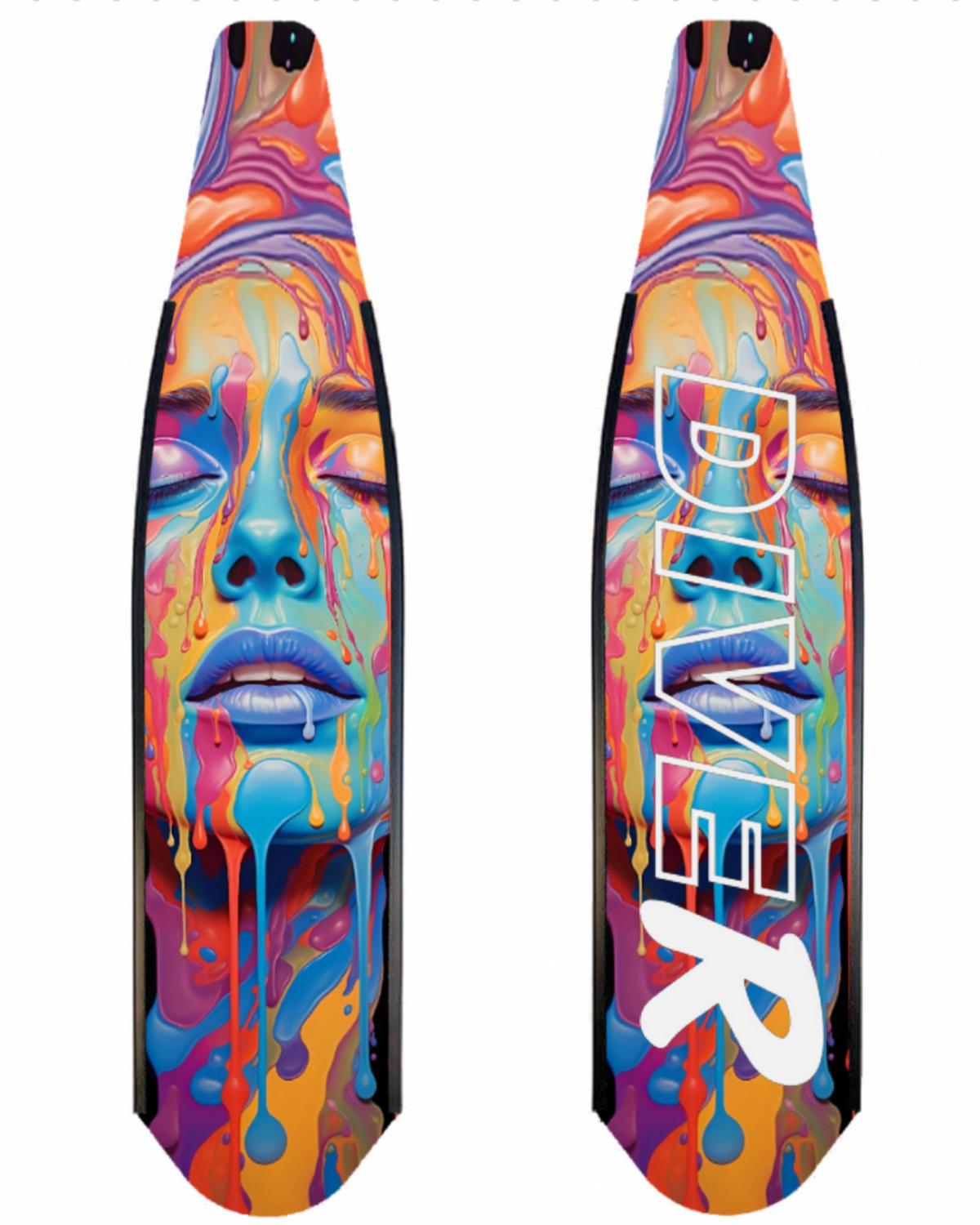 DiveR - Her Free Diving Fin Blades - Infinity DiveDiveR - Her Free Diving Fin BladesDiveR