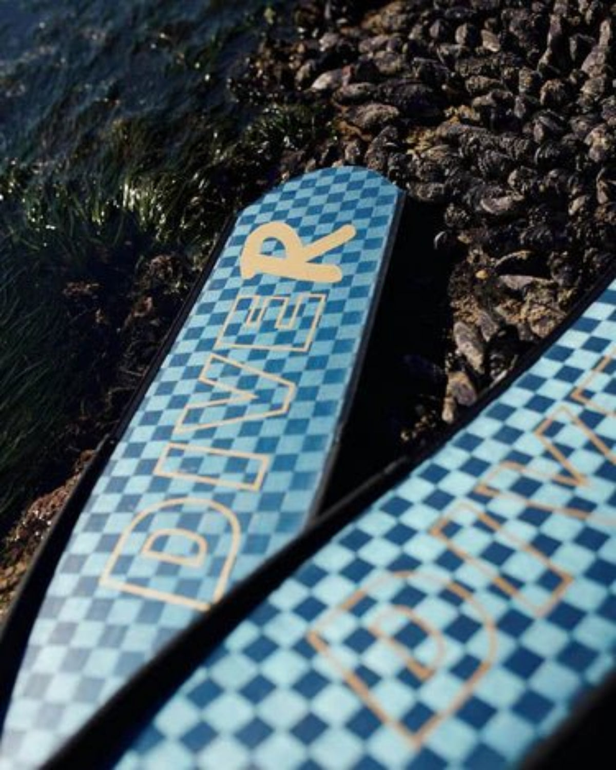 DiveR - HypeTex Blue Free Diving Fin Blades - Infinity DiveDiveR - HypeTex Blue Free Diving Fin BladesDiveR