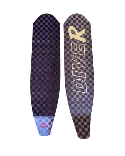 DiveR - HypeTex Lavender Free Diving Fin Blades - Infinity DiveDiveR - HypeTex Lavender Free Diving Fin BladesDiveR