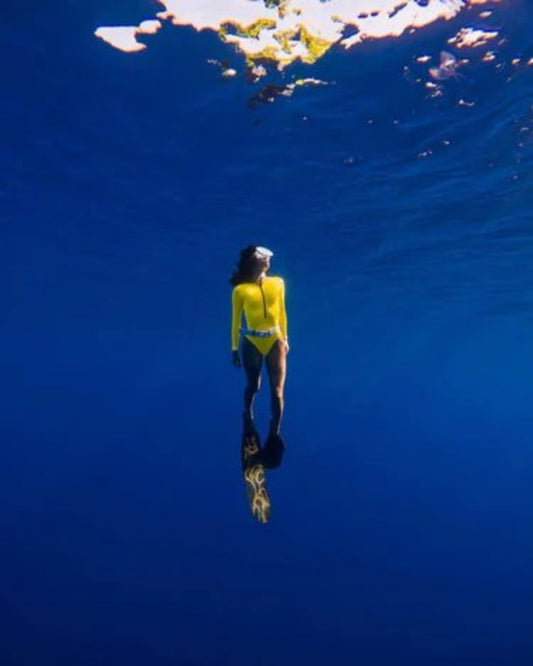 DiveR - It's Gold by Karin Studer Free Diving Fin Blades - Infinity DiveDiveR - It's Gold by Karin Studer Free Diving Fin BladesDiveR