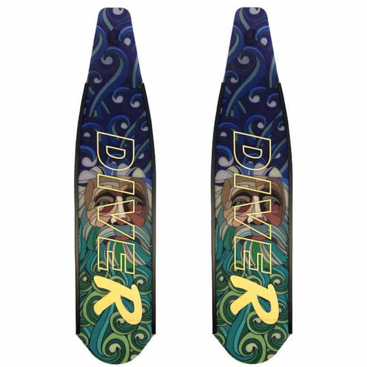 DiveR - Neptune Free Diving Fin Blades - Infinity DiveDiveR - Neptune Free Diving Fin BladesDiveR