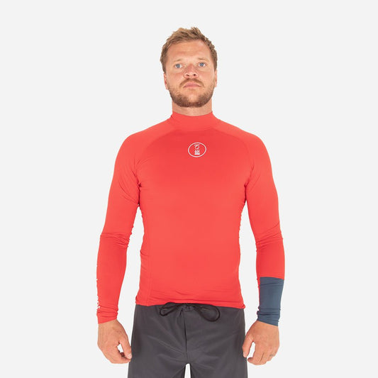 Fourth Element Classic Fit Long Sleeves Hydro-T Lava/ Deep Blue - Men - Infinity DiveFourth Element Classic Fit Long Sleeves Hydro-T Lava/ Deep Blue - MenFourth Element