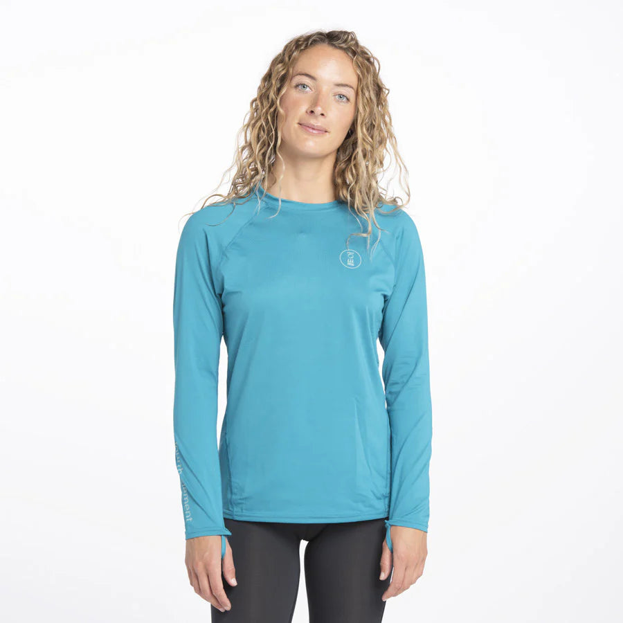 Fourth Element Ocean Positive 长袖 Hydro-T - 女式波罗的海蓝