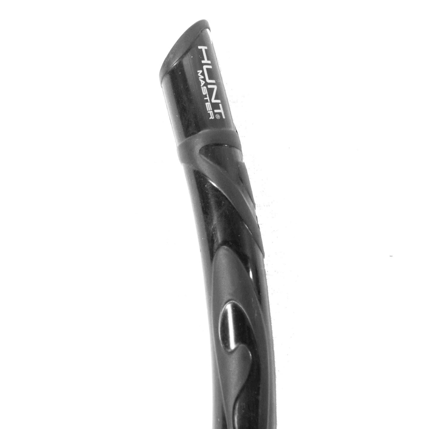 Hunt Master Oarfish Dive Snorkel - Black & Grey with Red Logo