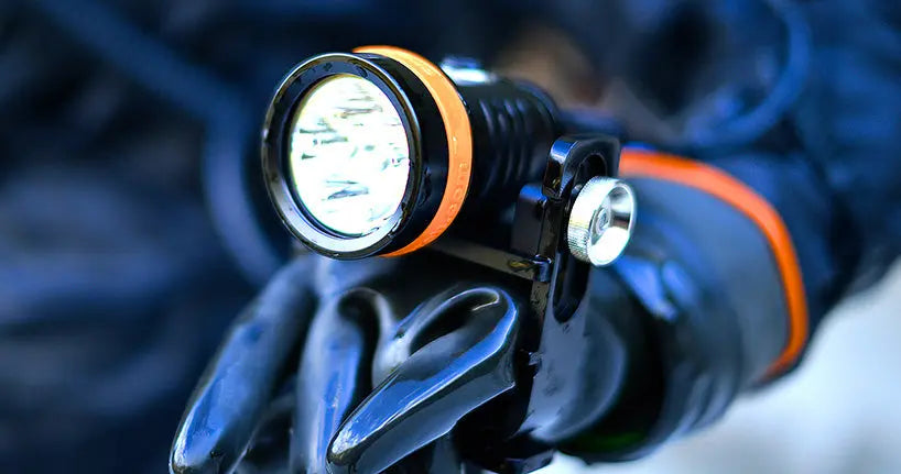 OrcaTorch D630 V2.0 Canister Dive Light / Torch 4000 Lumens