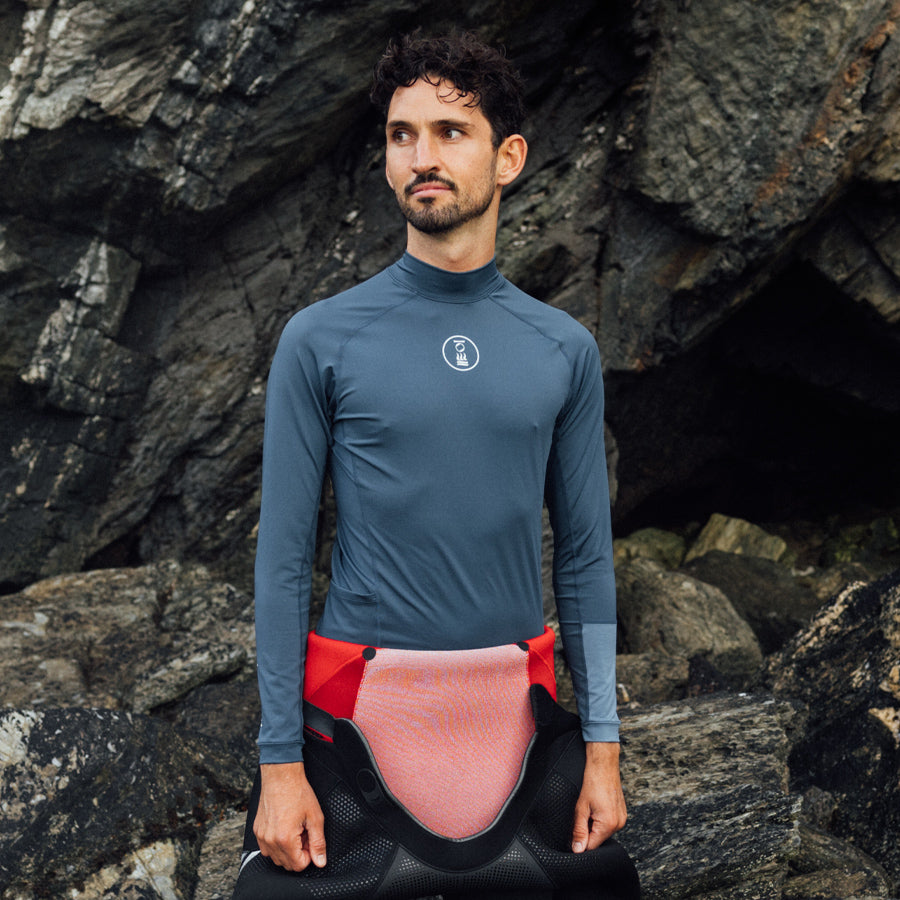 Fourth Element Classic Fit Long Sleeves Hydro-T Deep/ Ocean Blue - Men