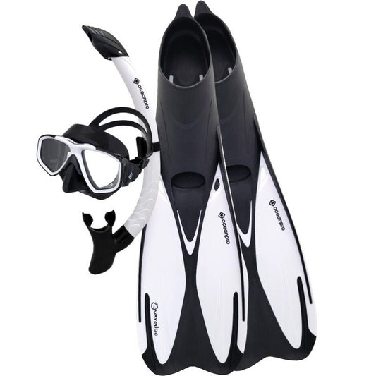 Oceanpro Gnaraloo Mask + Snorkel + Fins Set - Infinity DiveOceanpro Gnaraloo Mask + Snorkel + Fins SetOceanpro