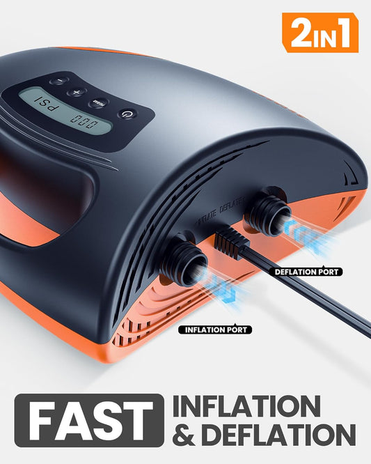 Outdoor Master 20PSI High Pressure SUP Air Pump Shark for SUP or Boats - 2nd Generation - Infinity DiveOutdoor Master 20PSI High Pressure SUP Air Pump Shark for SUP or Boats - 2nd GenerationOutdoor Master