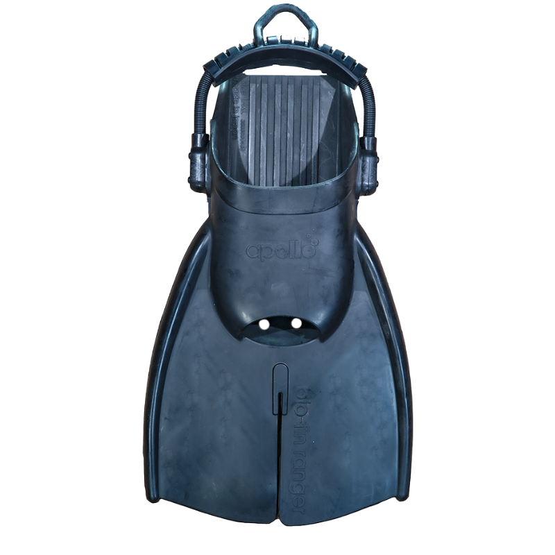 Apollo Bio Fins Ranger Stealth with Black Stainless Steel Spring Straps