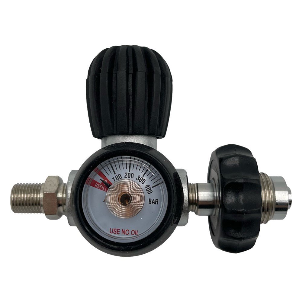 San - o - Sub Cylinder Fill Head with Pressure Gauge - Infinity DiveSan - o - Sub Cylinder Fill Head with Pressure GaugeSan - o - sub