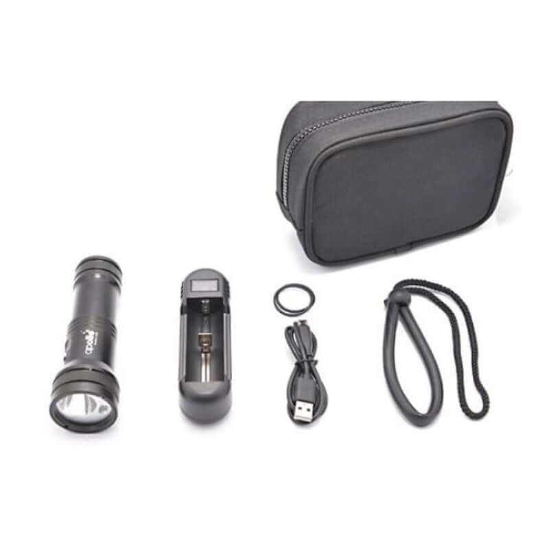 Apollo Redfish Dive Flash Light/ Torch - 1200 Lumens