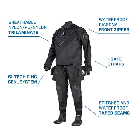 Scubapro Evertech Breathable Drysuit - Men - Infinity DiveScubapro Evertech Breathable Drysuit - MenScubapro