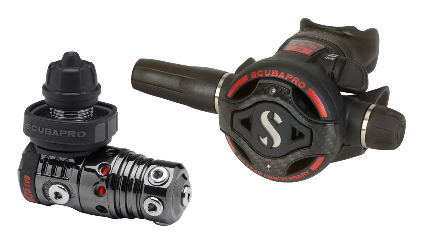 Scubapro MK25 Evo/ S620 Ti 碳纤维 BT - 60 周年纪念版