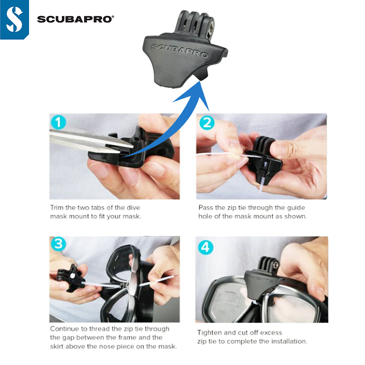 GoPro Mask Mount By Scubapro