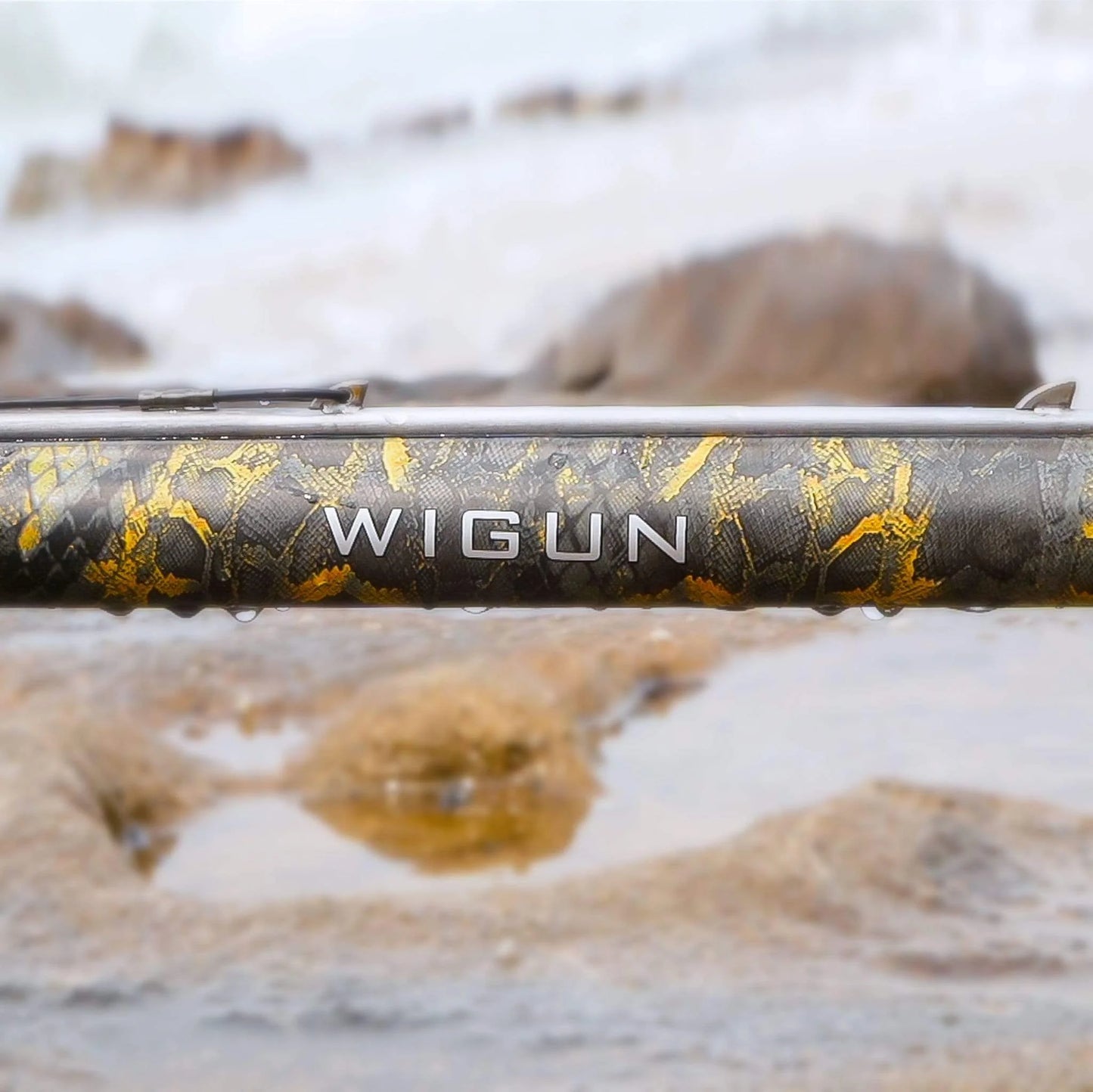 Hunt Master Wigun 铝制开头鱼枪 - 迷彩 - 75 厘米至 110 厘米