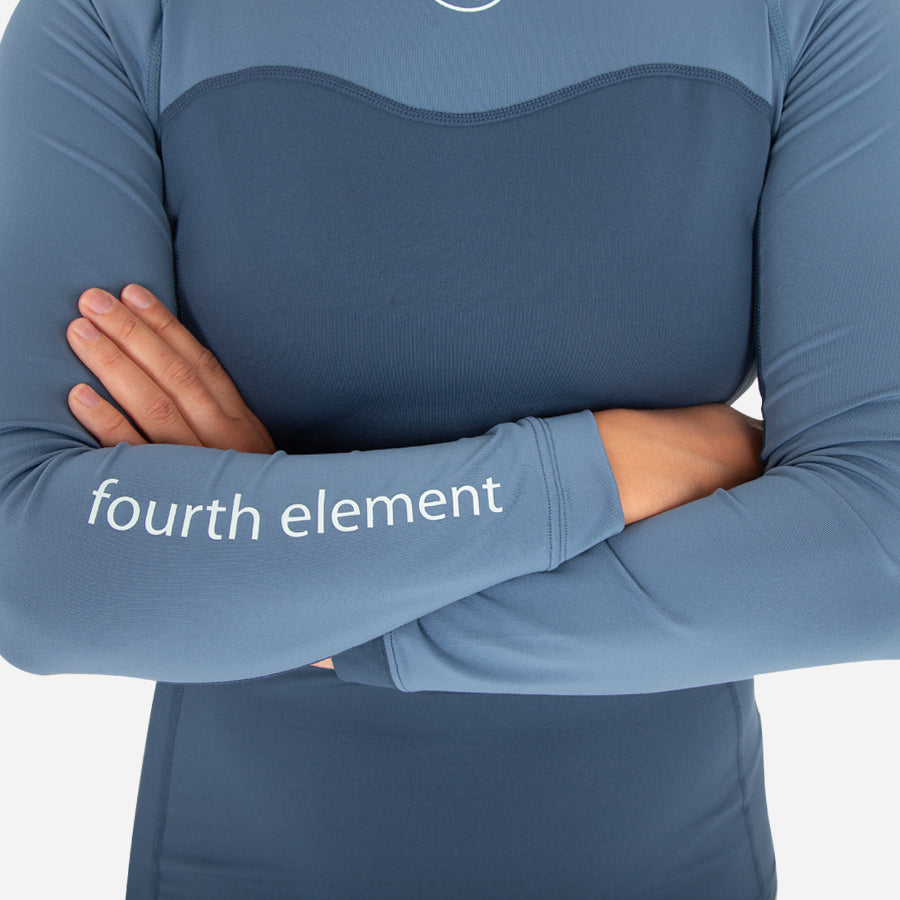Fourth Element Classic Fit Long Sleeves Hydro-T Deep/ Ocean Blue - Women