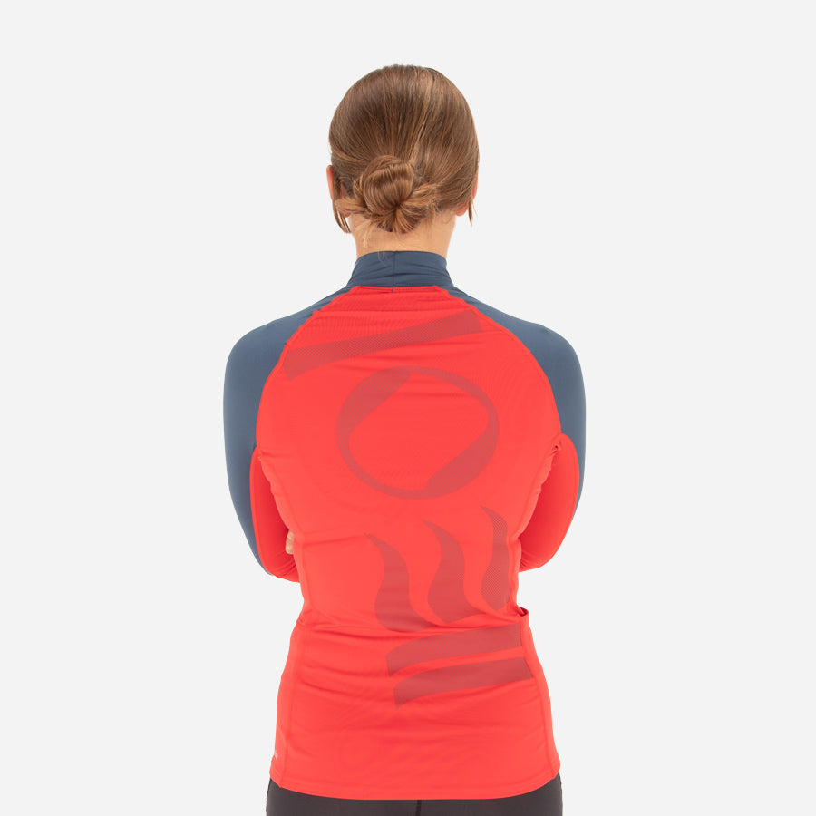 Fourth Element Classic Fit Long Sleeves Hydro-T Lava/ Deep Blue - Women