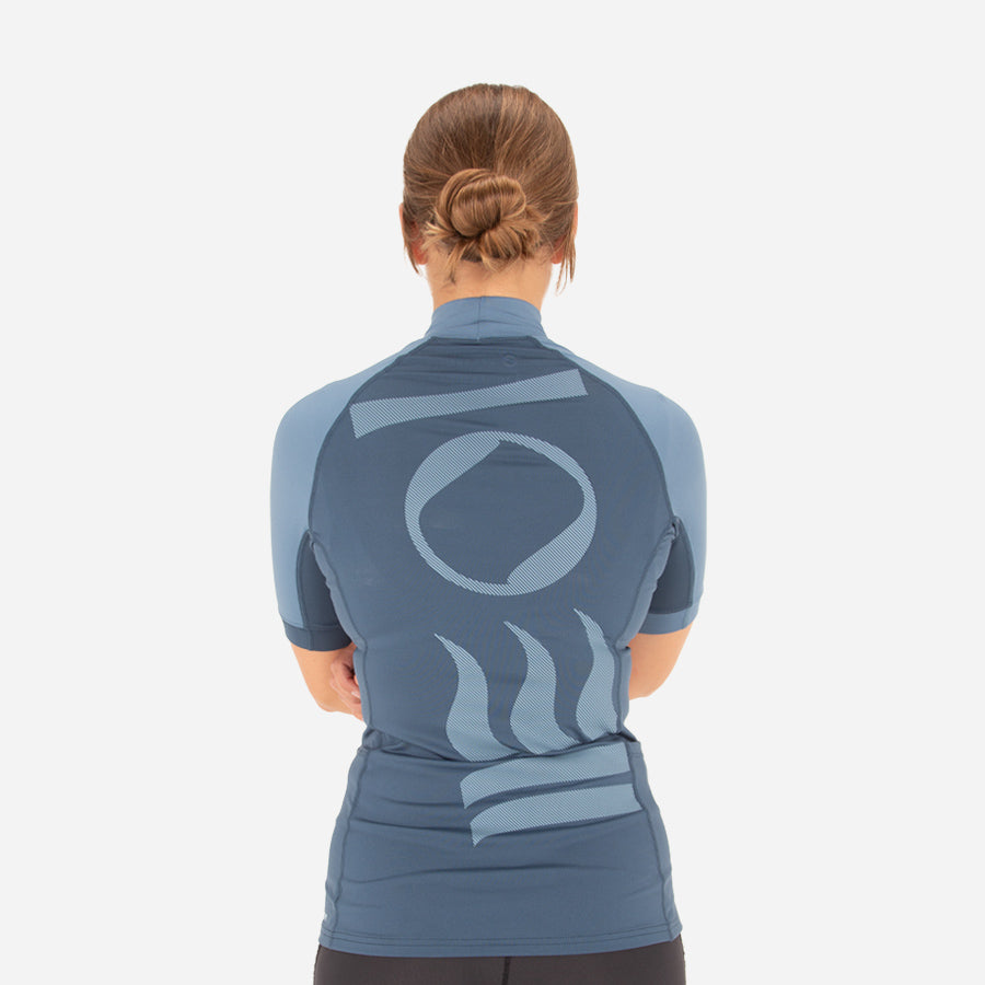Fourth Element Classic Fit Short Sleeves Hydro-T Deep/ Ocean Blue - Women