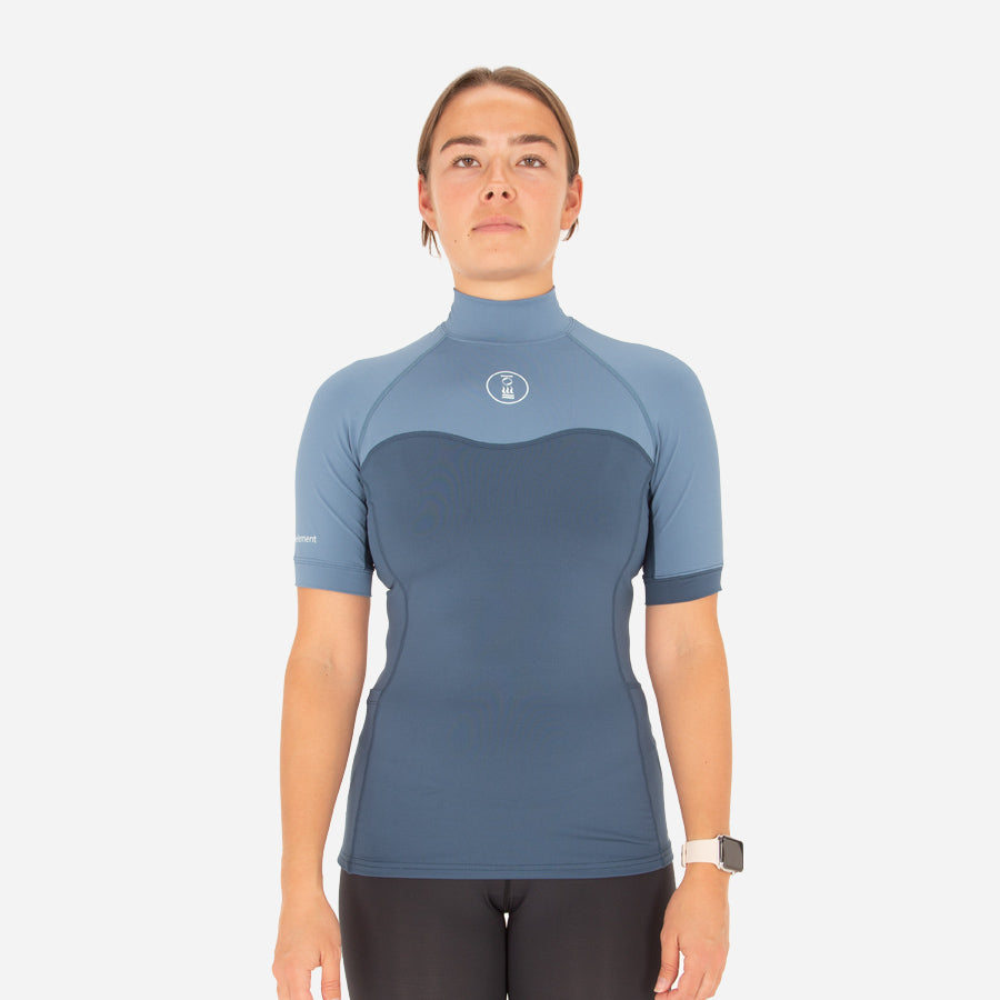 Fourth Element Classic Fit Short Sleeves Hydro-T Deep/ Ocean Blue - Women