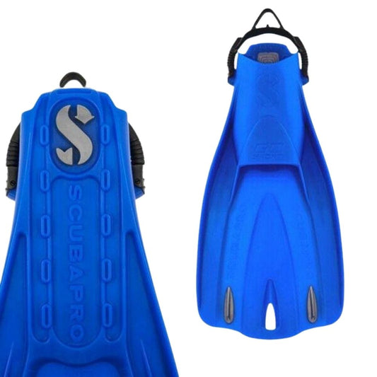 Scubapro Go 运动脚蹼(蓝色)/Scubapro Delta 5mm 拉链靴