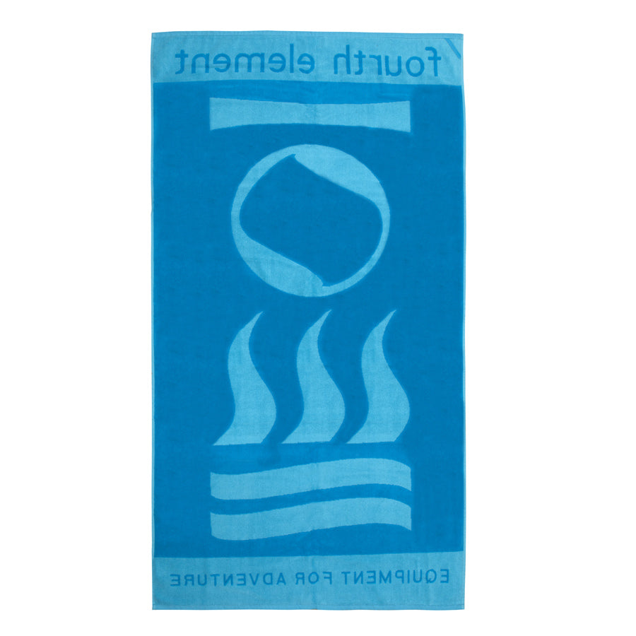 Fourth Element Wetsuit Diver Beach Towel Blue
