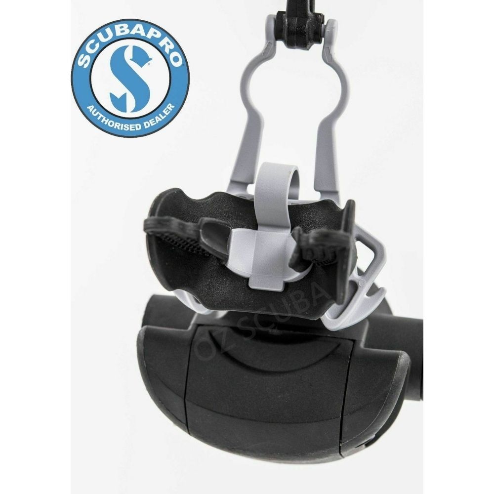 Scubapro Octopus Retainer Clip With Regulator Mouthpiece Set ( Silicone )
