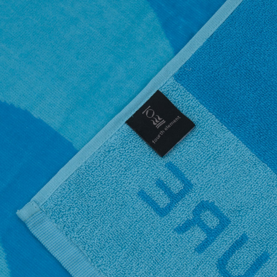Fourth Element Wetsuit Diver Beach Towel Blue