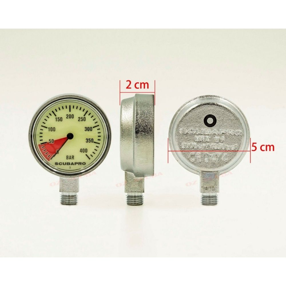 Scubapro Standard Pressure Gauge with Hose