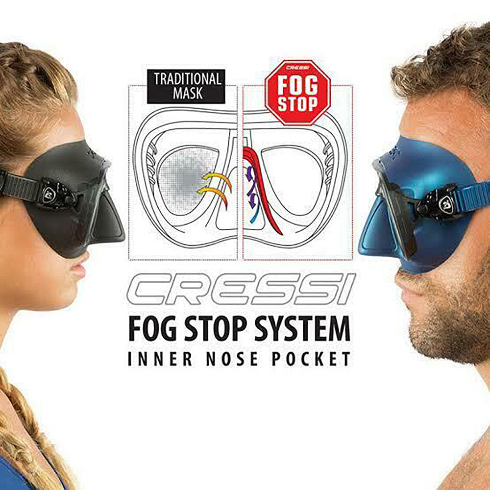 Cressi Calibro Dive Mask + Corsica Snorkel Set - Military Green