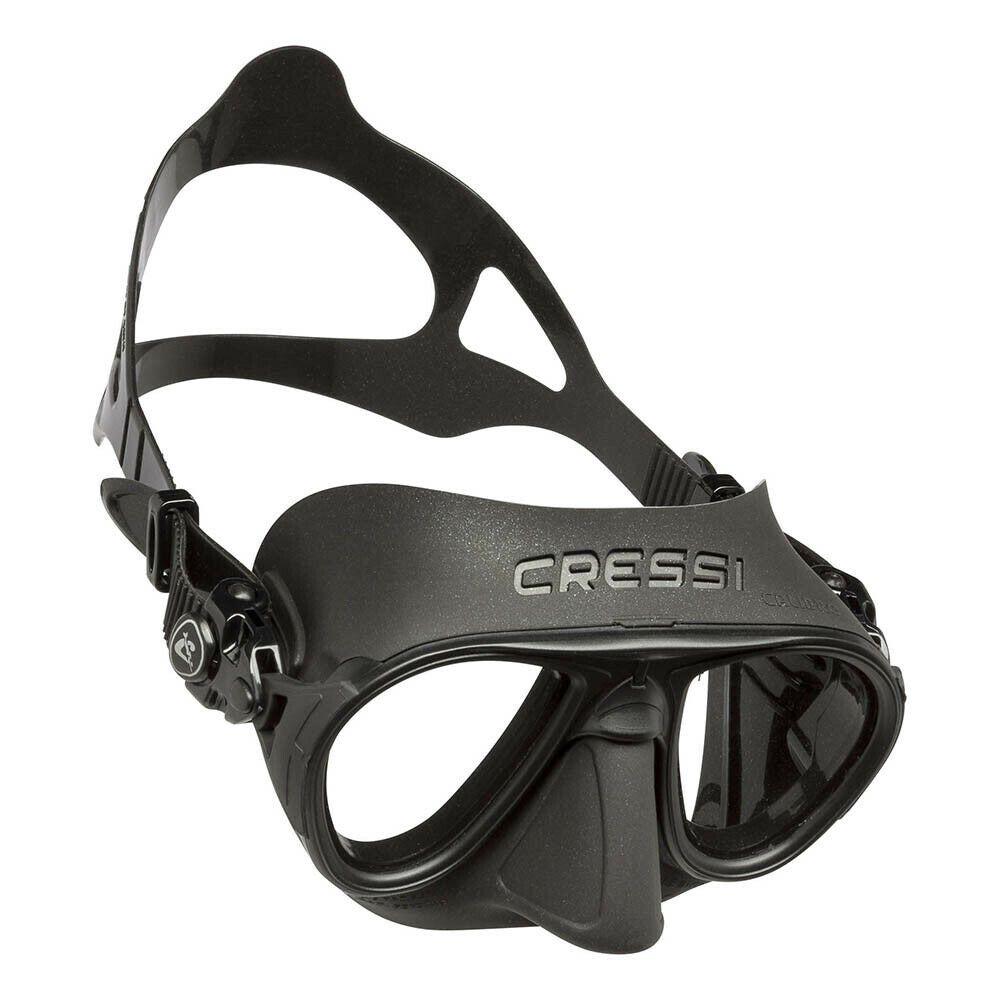 Cressi Calibro + Corsica Mask Set - Black