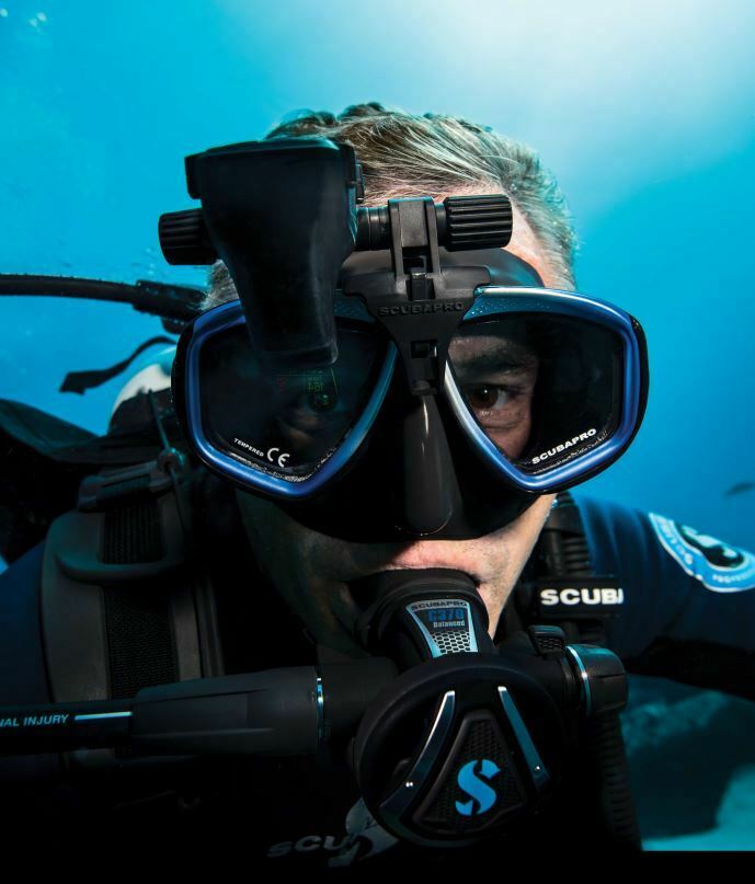Scubapro Galileo HUD Mask-mounted Dive Computer with Transmitter