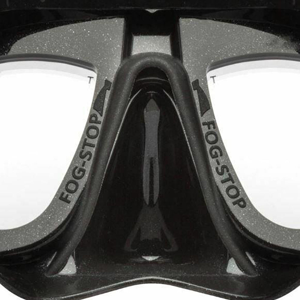 Cressi Calibro Dive Mask + Corsica Snorkel Set - Metal Blue
