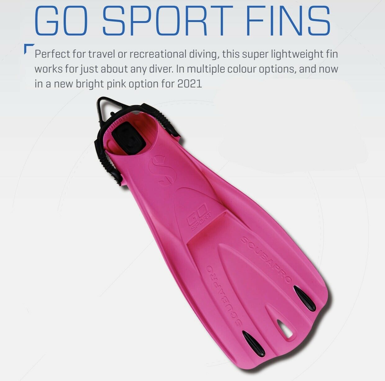 Scubapro Go Sport Fins - Pink