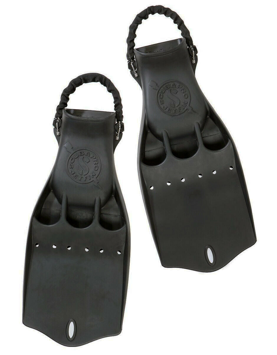 Scubapro Jet Fins with Spring Heel Strap - Black