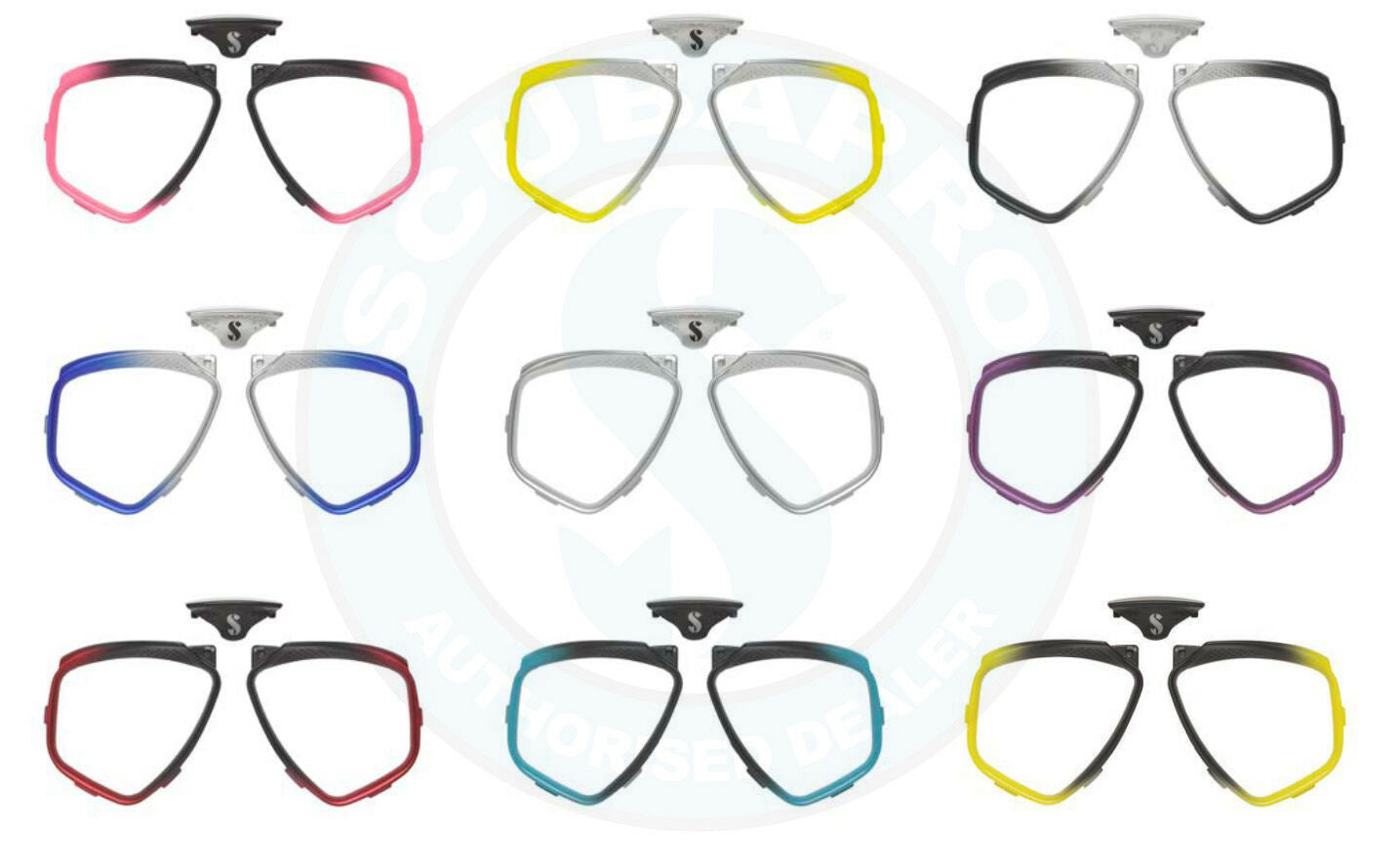 Scubapro Zoom Dive Mask Colour Kit