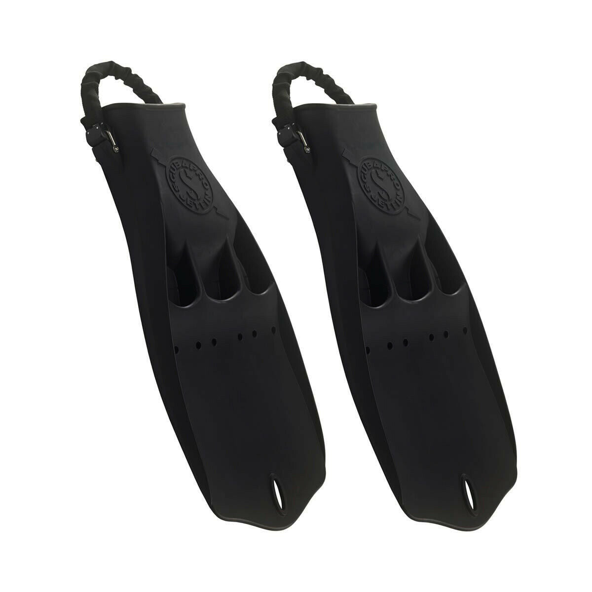 Scubapro Jet Fins with Spring Heel Strap - Black