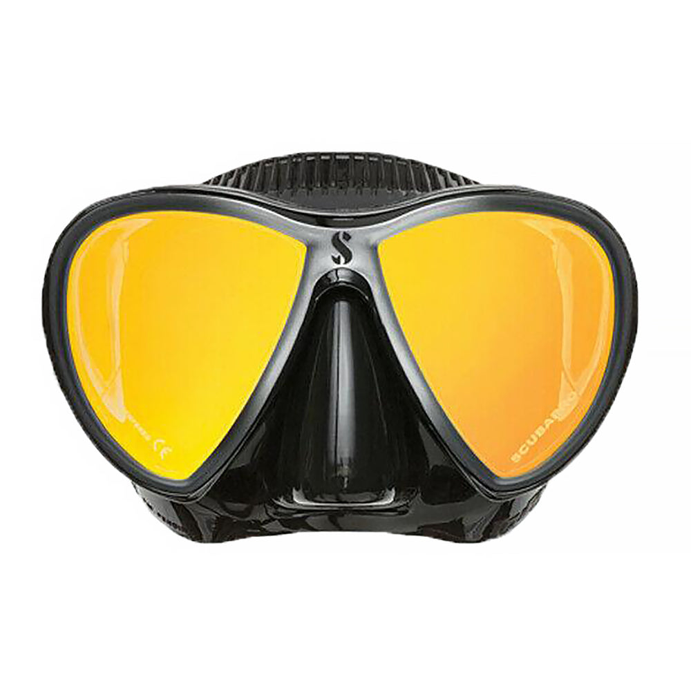 Scubapro Synergy Twin Lens Dive Mask Mirrored Silver / Black