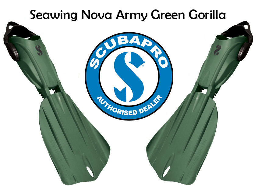 Scubapro Seawing Nova Gorilla Fins - Army Green