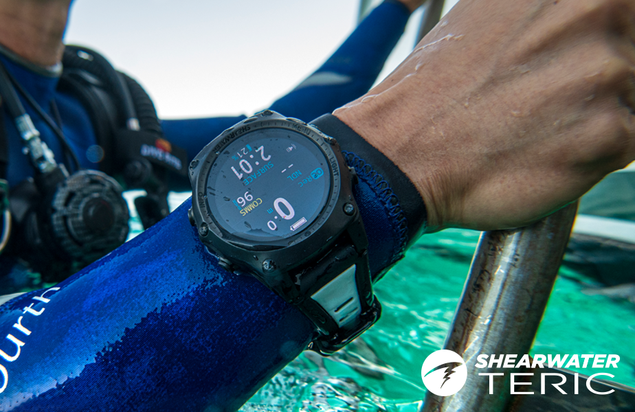 Shearwater Teric Strap Kit - Dual Colour