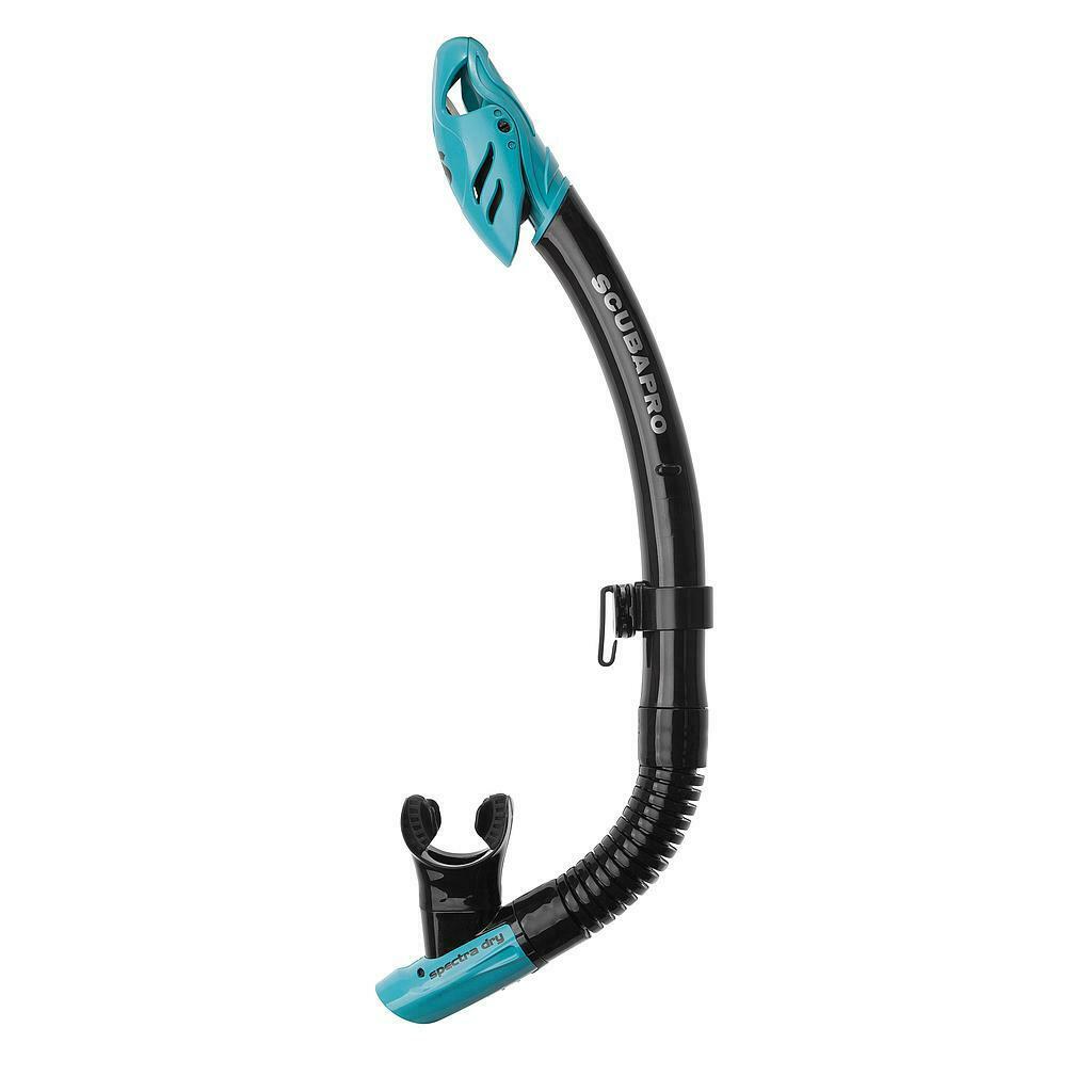 Scubapro Synergy Twin W Spectra Dry Snorkel Set Black / Turquoise
